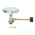 Stainless Steel Camping Lp Portable Gas Burners With Brass Control And Pole,84 - 85mm Diameter Tl-zt-001